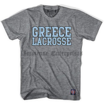Greece Vintage Lacrosse T-Shirt